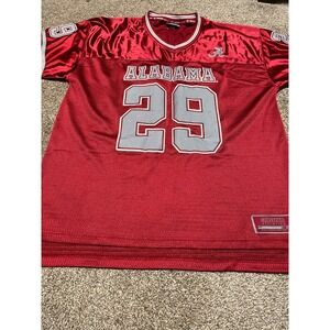 Colosseum Alabama Crimson Tide Football Jersey Mens XL Red Silver #29 Mesh NCAA